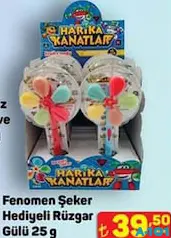 FENOMEN ŞEKER HEDİYELİ RÜZGAR GÜLÜ 25 G